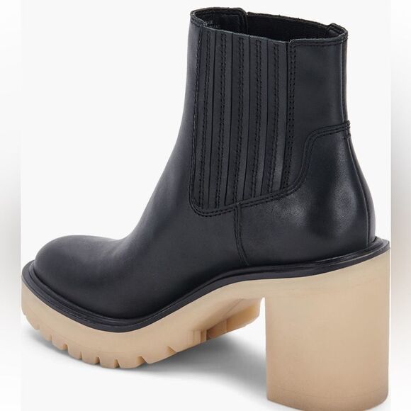 New Dolce Vita Caster H2O Waterproof platform bootie - Picture 6 of 8